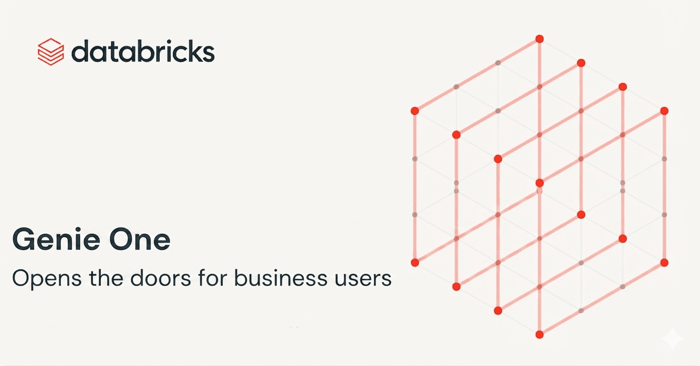 Databricks Genie One Cover Image