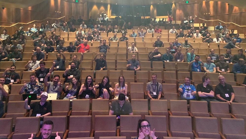 The crowd